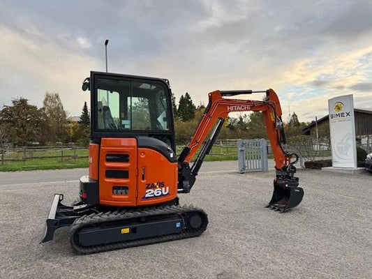 Mini pelle Hitachi ZX26U-6 – 2024